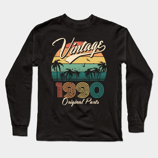 30th birthday gifts 1990 gift 30 years old Long Sleeve T-Shirt by CheesyB